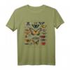 Set aus Schmetterling Entomologe Wissenschaft, Geist Tier T-Shirt  Buntes Design für Schmetterlingssammler & Naturfreunde