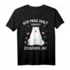Ich mag halt Eisbären Kinder Mädchen Damen T-Shirt - Lustiges Tiermotiv für Eisbär Liebhaber, perfekt als Geschenk zu Weihnachten oder Geburtstag