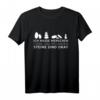 Ich hasse Menschen, Tiere und Pflanzen Steine sind okay T-Shirt - Humorvolles Statement für schlechte Tage und soziale Distanz