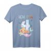 Kinder 4. Geburtstag Meerjungfrau Nixe Mädchen - Süßes Meerjungfrauen T-Shirt für Partys & Geburtstage