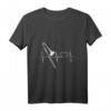 Herz Musik Posaunenspieler EKG Herzschlag Posaune T-Shirt  Perfektes Geschenk für Musiker, Bläser & Jazz Liebhaber zu Weihnachten & Geburtstag