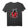 Mariechenkäfer T-Shirt für Insekten- und Käferliebhaber  Süßes Marienkäfer Design, perfekt als Geschenk für Geburtstag, Frühling & Weihnachten