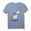 Nö Ziege hat keinen Bock - Lustiges Ziegen Statement Fun T-Shirt für Tierliebhaber, Landwirte und Humorfans