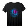 DJ Heartbeat Spiegelkugel Design T-Shirt  Perfektes Club- und Deejay-Shirt für Musikliebhaber