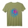 DJ Heartbeat Spiegelkugel Design T-Shirt  Perfektes Club- und Deejay-Shirt für Musikliebhaber