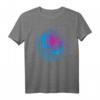 DJ Heartbeat Spiegelkugel Design T-Shirt  Perfektes Club- und Deejay-Shirt für Musikliebhaber
