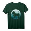 West Highland Terrier Westie T-Shirt im Retro-Design mit Moon - Perfektes Geschenk für Hundebesitzer zu Vatertag & Geburtstag