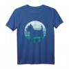 West Highland Terrier Westie T-Shirt im Retro-Design mit Moon - Perfektes Geschenk für Hundebesitzer zu Vatertag & Geburtstag