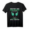 Reicht mir den Pfeffi ihr Narren Vintage Alkohol Schnaps T-Shirt - Lustiges Party-Shirt für Pfeffi- und Alkoholtrinker, perfekt für Feier, Mädelsabend & Weihnachtsmarkt