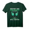 Reicht mir den Pfeffi ihr Narren Vintage Alkohol Schnaps T-Shirt - Lustiges Party-Shirt für Pfeffi- und Alkoholtrinker, perfekt für Feier, Mädelsabend & Weihnachtsmarkt