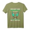 Reicht mir den Pfeffi ihr Narren Vintage Alkohol Schnaps T-Shirt - Lustiges Party-Shirt für Pfeffi- und Alkoholtrinker, perfekt für Feier, Mädelsabend & Weihnachtsmarkt