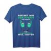 Reicht mir den Pfeffi ihr Narren Vintage Alkohol Schnaps T-Shirt - Lustiges Party-Shirt für Pfeffi- und Alkoholtrinker, perfekt für Feier, Mädelsabend & Weihnachtsmarkt