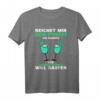 Reicht mir den Pfeffi ihr Narren Vintage Alkohol Schnaps T-Shirt - Lustiges Party-Shirt für Pfeffi- und Alkoholtrinker, perfekt für Feier, Mädelsabend & Weihnachtsmarkt