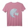 Hase Geschenkidee Kaninchen Mond Osterhase T-Shirt  Süßes Tiermotiv für Kinder, Damen & Herren als Oster-, Geburtstags- oder Weihnachtsgeschenk
