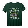 Ich würde jetzt lieber Traktor fahren T-Shirt  Lustiges Landwirt Design für Bäuerinnen, Bauern und Feldarbeiter