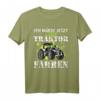 Ich würde jetzt lieber Traktor fahren T-Shirt  Lustiges Landwirt Design für Bäuerinnen, Bauern und Feldarbeiter