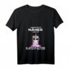 Damen T-Shirt 'Komm noch Näher und es Klatscht Glitzer' - Witziges Einhorn mit V-Ausschnitt für Humor und Spaß