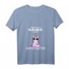 Damen T-Shirt 'Komm noch Näher und es Klatscht Glitzer' - Witziges Einhorn mit V-Ausschnitt für Humor und Spaß