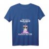 Damen T-Shirt 'Komm noch Näher und es Klatscht Glitzer' - Witziges Einhorn mit V-Ausschnitt für Humor und Spaß