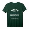 Kilts Brave Mädchen Kilt Schottland Schottenrock T-Shirt  Traditionelle Kleidung für Schottland-Fans und Feierlichkeiten