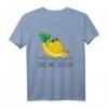 Kinder Lass ma chillen Ananas Shirt  Lustiges Sommer-Urlaub T-Shirt mit Banane und Ananas Design für Kids