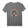 Kinder Niedlich Regenbogen Sechs Geburtstag T-Shirt - Lustiges Design für 6-Jährige Mädchen, perfekte Geschenkidee für Geburtstag & Weihnachten