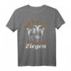 Mir reichts ich geh zu meinen Ziegen T-Shirt  Lustiges Tiermotiv für Bauern, Tierliebhaber & Ziegenfans als Geschenk zu Weihnachten & Geburtstag