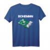 Bohemian Raspberry Informatiker Programmierer Pi Geschenk T-Shirt - Lustiges Design für Softwareentwickler, Hacker, IT-Profis und Technikbegeisterte