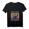 Damen Cat Pew Pew Maddafakas Lustiges Katzen T-Shirt mit Pistole - Humorvolles Geschenk für Katzenliebhaber, Freunde & Familie