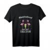 Geplante Eskalation Flamingo Mädelsabend Party T-Shirt  Lustiges Statement-Shirt für Frauen bei Junggesellenabschieden & Partys