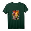 Löwen Silhouette T-Shirt | Safari Kleidung & Tierliebhaber Geschenk | Perfekt für Weihnachten & Geburtstag