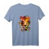 Löwen Silhouette T-Shirt | Safari Kleidung & Tierliebhaber Geschenk | Perfekt für Weihnachten & Geburtstag