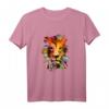 Löwen Silhouette T-Shirt | Safari Kleidung & Tierliebhaber Geschenk | Perfekt für Weihnachten & Geburtstag