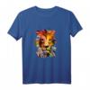 Löwen Silhouette T-Shirt | Safari Kleidung & Tierliebhaber Geschenk | Perfekt für Weihnachten & Geburtstag
