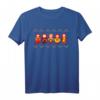 Russische Matrjoschka Babushka Blumen Nistende Puppen T-Shirt  Perfekt für Partys, Familientreffen & als Geschenk für Puppenliebhaber