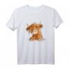 Schottisches Hochlandrind Kopf T-Shirt - Lustiges Kuh Design für Tierliebhaber, Kinder & humorvolle Geschenkideen zu Geburtstag & Weihnachten