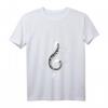 Damen Musiknoten T-Shirt mit V-Ausschnitt  Leichtes Musikkleid für Musikerinnen und Musikliebhaberinnen