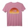 Vintage Sonne Snowboard T-Shirt - Retro Snowboard Design im Distressed Look, ideales Geschenk für Snowboarder, Fans der 70er & 80er Jahre, Geburtstags- & Weihnachtsgeschenk