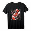 Japanisches Koi Karpfen Nishikigoi T-Shirt mit Kirschblüten  Für Damen, Herren & Kinder, asiatisches Design