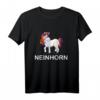 Neinhorn Kinder Einhorn Fan T-Shirt - Lustiges Kinder T-Shirt mit Spruch für Einhorn-Liebhaber