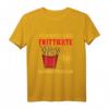 Pommes Sind Frittierte Sonnenstrahlen - Lustiges Pommes T-Shirt für Fastfood-Liebhaber, Humor und Spaß für Schule, Uni, Job & Kneipe