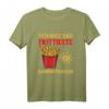 Pommes Sind Frittierte Sonnenstrahlen - Lustiges Pommes T-Shirt für Fastfood-Liebhaber, Humor und Spaß für Schule, Uni, Job & Kneipe