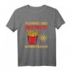 Pommes Sind Frittierte Sonnenstrahlen - Lustiges Pommes T-Shirt für Fastfood-Liebhaber, Humor und Spaß für Schule, Uni, Job & Kneipe