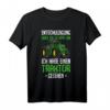 Entschuldigung das ich zu spät bin T-Shirt mit Traktor Motiv  Lustiges Geschenk für Landwirte, Treckerfahrer & Landmaschinenliebhaber