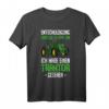 Entschuldigung das ich zu spät bin T-Shirt mit Traktor Motiv  Lustiges Geschenk für Landwirte, Treckerfahrer & Landmaschinenliebhaber