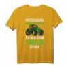 Entschuldigung das ich zu spät bin T-Shirt mit Traktor Motiv  Lustiges Geschenk für Landwirte, Treckerfahrer & Landmaschinenliebhaber