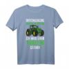 Entschuldigung das ich zu spät bin T-Shirt mit Traktor Motiv  Lustiges Geschenk für Landwirte, Treckerfahrer & Landmaschinenliebhaber
