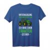 Entschuldigung das ich zu spät bin T-Shirt mit Traktor Motiv  Lustiges Geschenk für Landwirte, Treckerfahrer & Landmaschinenliebhaber