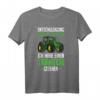 Entschuldigung das ich zu spät bin T-Shirt mit Traktor Motiv  Lustiges Geschenk für Landwirte, Treckerfahrer & Landmaschinenliebhaber