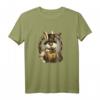 White Rabbit Vintage Steampunk T-Shirt  Einzigartiges Geschenk für Rabbit- und Steampunk-Liebhaber zu Weihnachten & Geburtstag